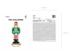 Helium Ballon Notenkraker Leeg 85cm -Feestspullen Winkel helium ballon notenkraker leeg 85cm 6