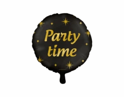 Helium Ballon Party Time Leeg 30cm
