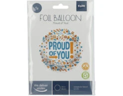 Helium Ballon Proud Of You Leeg 45cm -Feestspullen Winkel helium ballon proud of you leeg 45cm 3