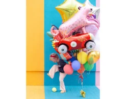 Helium Ballon Race Auto Leeg 1,11m -Feestspullen Winkel helium ballon race auto leeg 111m 5