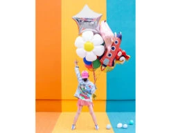 Helium Ballon Raket Leeg 1,15m -Feestspullen Winkel helium ballon raket leeg 115m 2