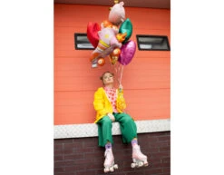 Helium Ballon Rolschaatsen Leeg 74cm -Feestspullen Winkel helium ballon rolschaatsen leeg 74cm 7