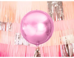 Helium Ballon Rond Lichtroze Leeg 40cm -Feestspullen Winkel helium ballon rond lichtroze leeg 40cm 3