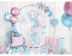 Helium Ballon Rond Lichtroze Leeg 40cm -Feestspullen Winkel helium ballon rond lichtroze leeg 40cm 4