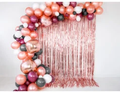 Helium Ballon Rond Rose Goud Leeg 40cm -Feestspullen Winkel helium ballon rond rose goud leeg 40cm 4