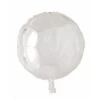 Helium Ballon Rond Wit 46cm Leeg