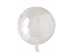 Helium Ballon Rond Wit 46cm Leeg