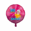 Helium Ballon Sarah Cartoon Leeg 30cm