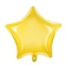 Helium Ballon Ster Geel Doorzichtig 48cm Leeg