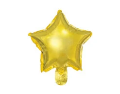 Helium Ballon Ster Goud Leeg 25cm 25st