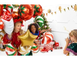 Helium Ballon Ster Goud Leeg 48cm -Feestspullen Winkel helium ballon ster goud leeg 48cm 3