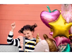 Helium Ballon Ster Goud Leeg 70cm -Feestspullen Winkel helium ballon ster goud leeg 70cm 5