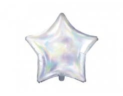 Helium Ballon Ster Parelmoer 48cm Leeg