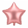 Helium Ballon Ster Rose Goud Leeg 48cm