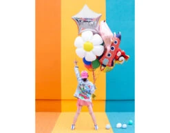 Helium Ballon Ster Zilver Leeg 70cm -Feestspullen Winkel helium ballon ster zilver leeg 70cm 7