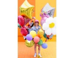 Helium Ballon Ster Zilver Leeg 70cm -Feestspullen Winkel helium ballon ster zilver leeg 70cm 8