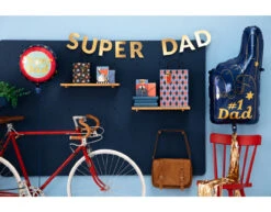 Helium Ballon Super Dad Leeg 45cm -Feestspullen Winkel helium ballon super dad leeg 45cm 2