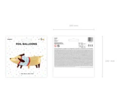 Helium Ballon Tekkel Leeg 96cm -Feestspullen Winkel helium ballon tekkel leeg 96cm 7