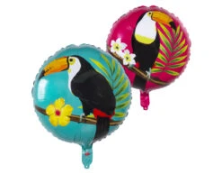 Helium Ballon Toekan Dubbelzijdig Leeg 45cm