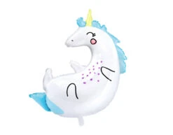 Helium Ballon Unicorn Leeg 75cm