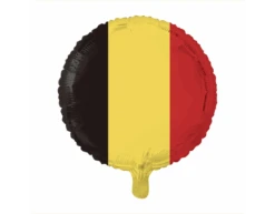 Helium Ballon Vlag Belgie 45cm Leeg