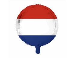 Helium Ballon Vlag Nederland 45cm Leeg
