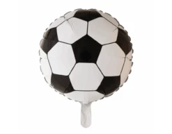 Helium Ballon Voetbal 45cm Leeg