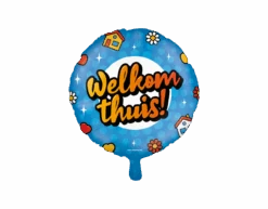 Helium Ballon Welkom Thuis Leeg 30cm