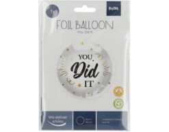 Helium Ballon You Did It Leeg 45cm -Feestspullen Winkel helium ballon you did it leeg 45cm 3