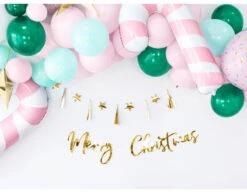 Helium Ballon Zuurstok Roze Leeg 82cm -Feestspullen Winkel helium ballon zuurstok roze leeg 82cm 2