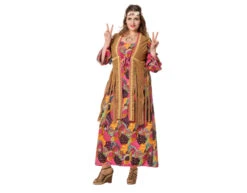 Hippie Jurk Lang Gekleurd -Feestspullen Winkel hippie jurk lang gekleurd 5