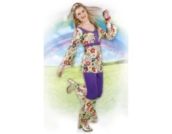 Hippie Kostuum Dames M -Feestspullen Winkel hippie kostuum dames m 2