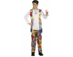 Hippie Kostuum Jongens 14-16 Jaar