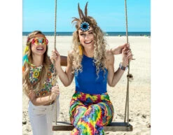 Hippie Kostuum Set 3 Delig -Feestspullen Winkel hippie kostuum set 3 delig 8