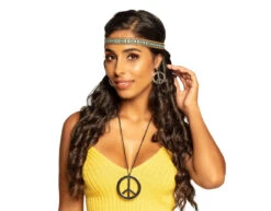 Hippie Kostuum Set 4 Delig