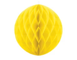 Honeycomb Bal Geel 20cm