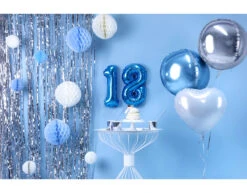 Honeycomb Bal Lichtblauw 20cm -Feestspullen Winkel honeycomb bal lichtblauw 20cm 5