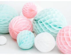 Honeycomb Bal Mintgroen 40cm -Feestspullen Winkel honeycomb bal mintgroen 40cm 2