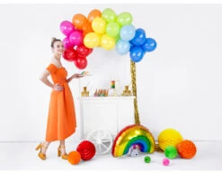 Honeycomb Bal Rood 30cm -Feestspullen Winkel honeycomb bal rood 30cm 2