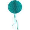 Honeycomb Bal Turquoise Franje 30cm