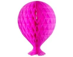 Honeycomb Ballon Fuchsia 37cm