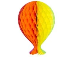 Honeycomb Ballon Gekleurd 37cm