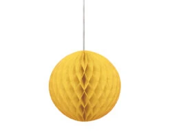 Honeycomb Bol Geel 20cm