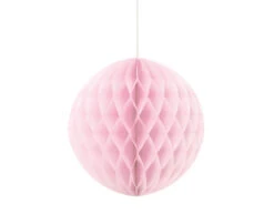 Honeycomb Bol Lichtroze 20cm