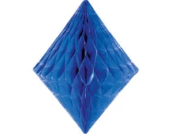 Honeycomb Diamant Blauw 30cm