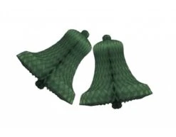 Honeycomb Kerstklok Groen 28cm 2st