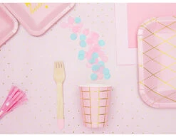 Houten Bestek Lichtroze 16cm 18 Delig -Feestspullen Winkel houten bestek lichtroze 16cm 18 delig 4