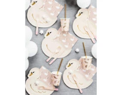 Houten Bestek Lichtroze 16cm 18 Delig -Feestspullen Winkel houten bestek lichtroze 16cm 18 delig 8