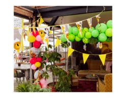 Jungle Helium Ballon Dubbelzijdig Leeg 45cm -Feestspullen Winkel jungle helium ballon dubbelzijdig leeg 45cm 3