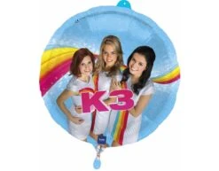 K3 Helium Ballon 43cm Leeg